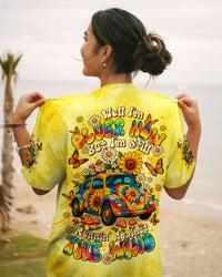 RUNNING AGAINST THE WIND CAR TIE DYE ALL OVER PRINT - TLTR1009252