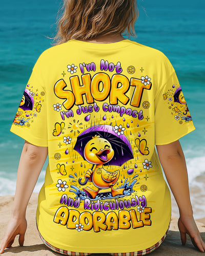 I'M NOT SHORT DUCK ALL OVER PRINT - TLTR2808253