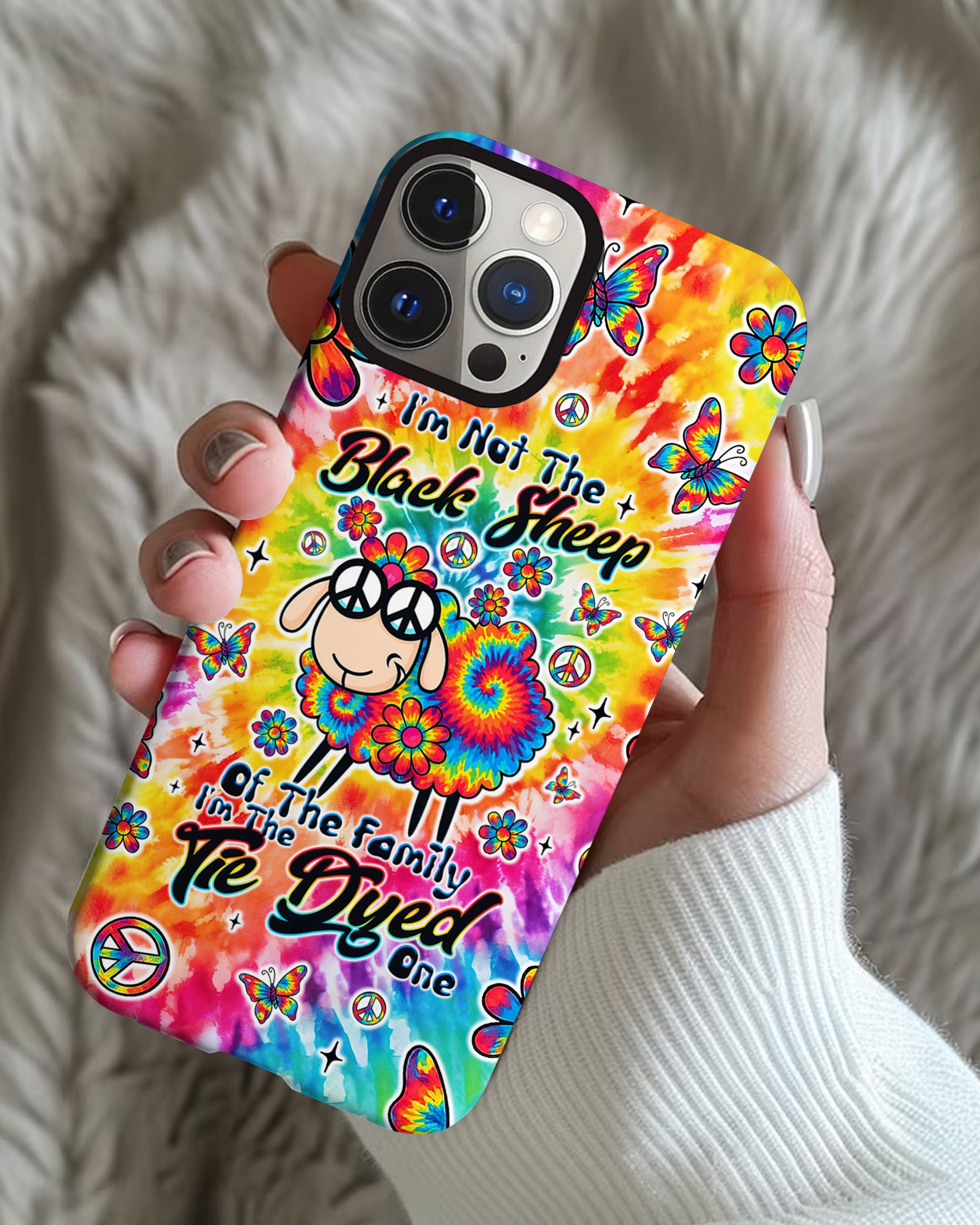 I'M NOT THE BLACK SHEEP PHONE CASE - TLTW2908255