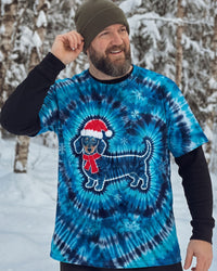 DACHSHUND DOG HOLIDAY CHRISTMAS BURST ALL OVER PRINT - TLTW0110264