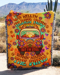 RUNNING AGAINST THE WIND WOVEN AND FLEECE BLANKET - TLNO1704245