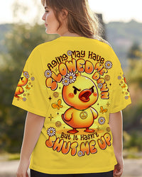 AGING MAY HAVE SLOWED ME DOWN DUCK ALL OVER PRINT - TLTR2009252