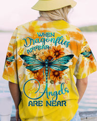 WHEN DRAGONFLIES APPEAR ANGELS ARE NEAR ALL OVER PRINT - TLTW2410232
