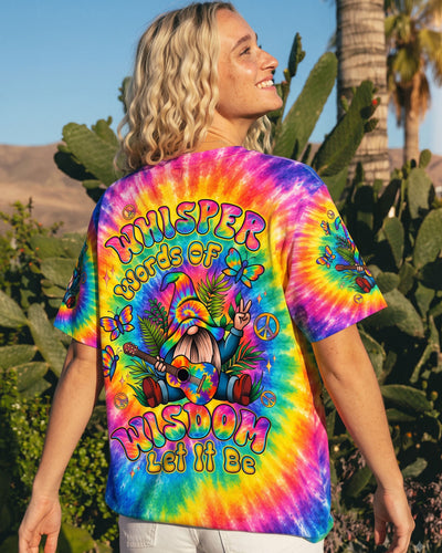 WHISPER WORDS OF WISDOM LET IT BE GNOME ALL OVER PRINT - TLTW0508261