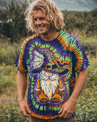 SPOOKY GNOME WITCH HALLOWEEN SWIRL ALL OVER PRINT - TLTW1609261