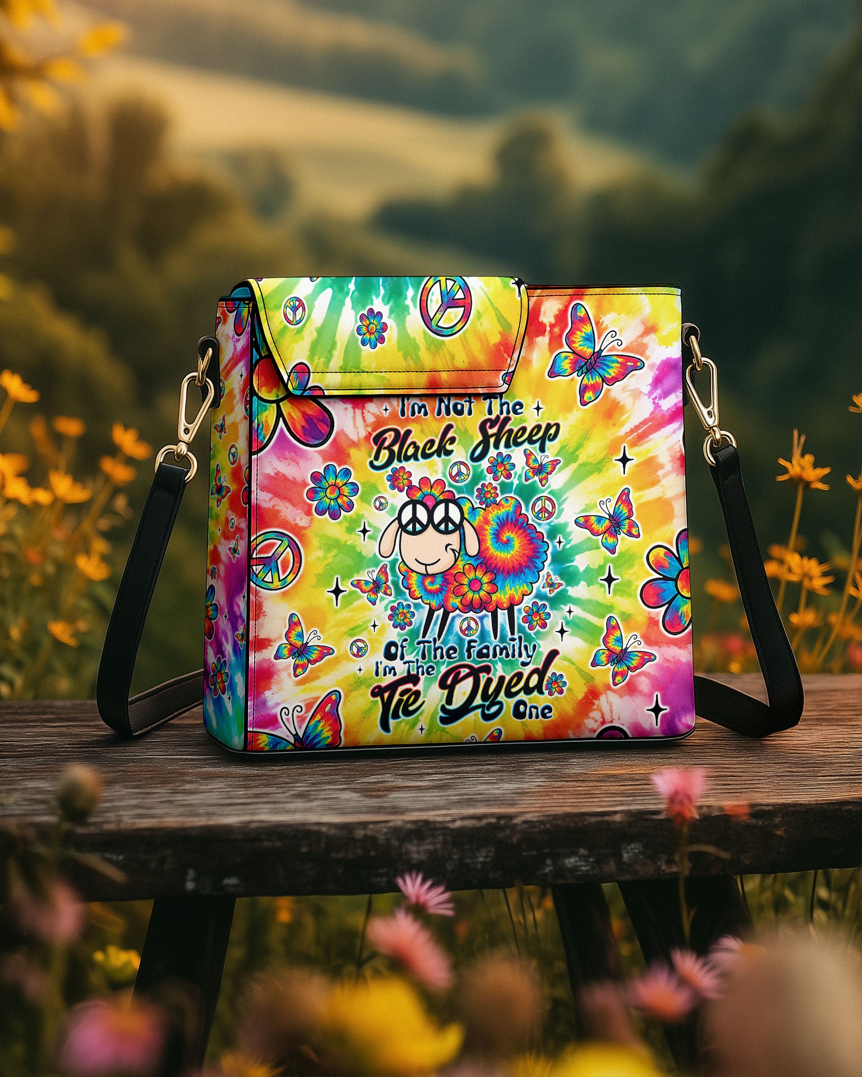 IM NOT THE BLACK SHEEP LEATHER TUMBLER STORAGE BAG   - TLTW2908252