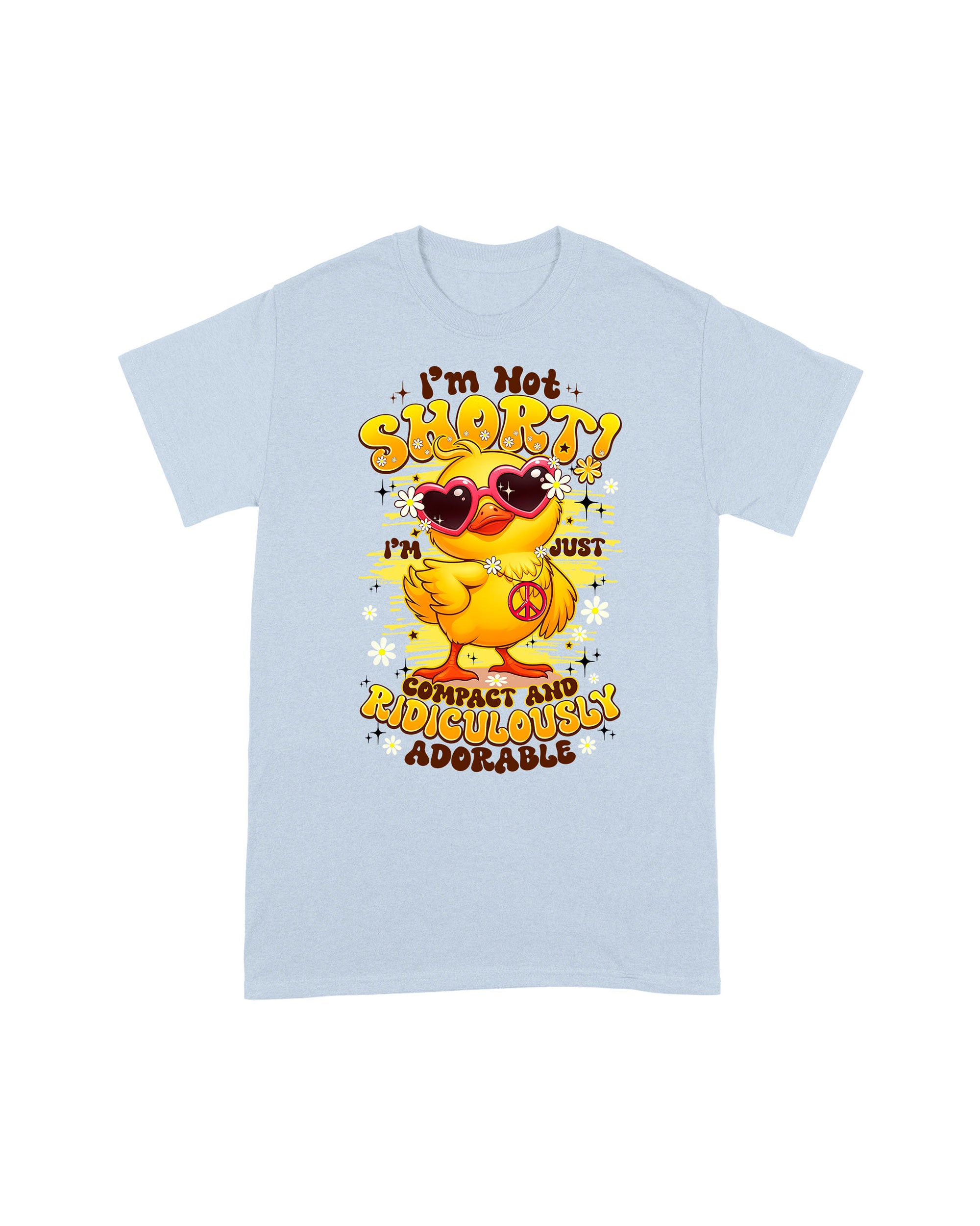 I'M NOT SHORT DUCK HIPPIE COTTON SHIRT - TYPQ0907255