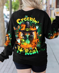 CREEPIN' IT REAL WITCH HALLOWEEN ALL OVER PRINT - TLTW2208235