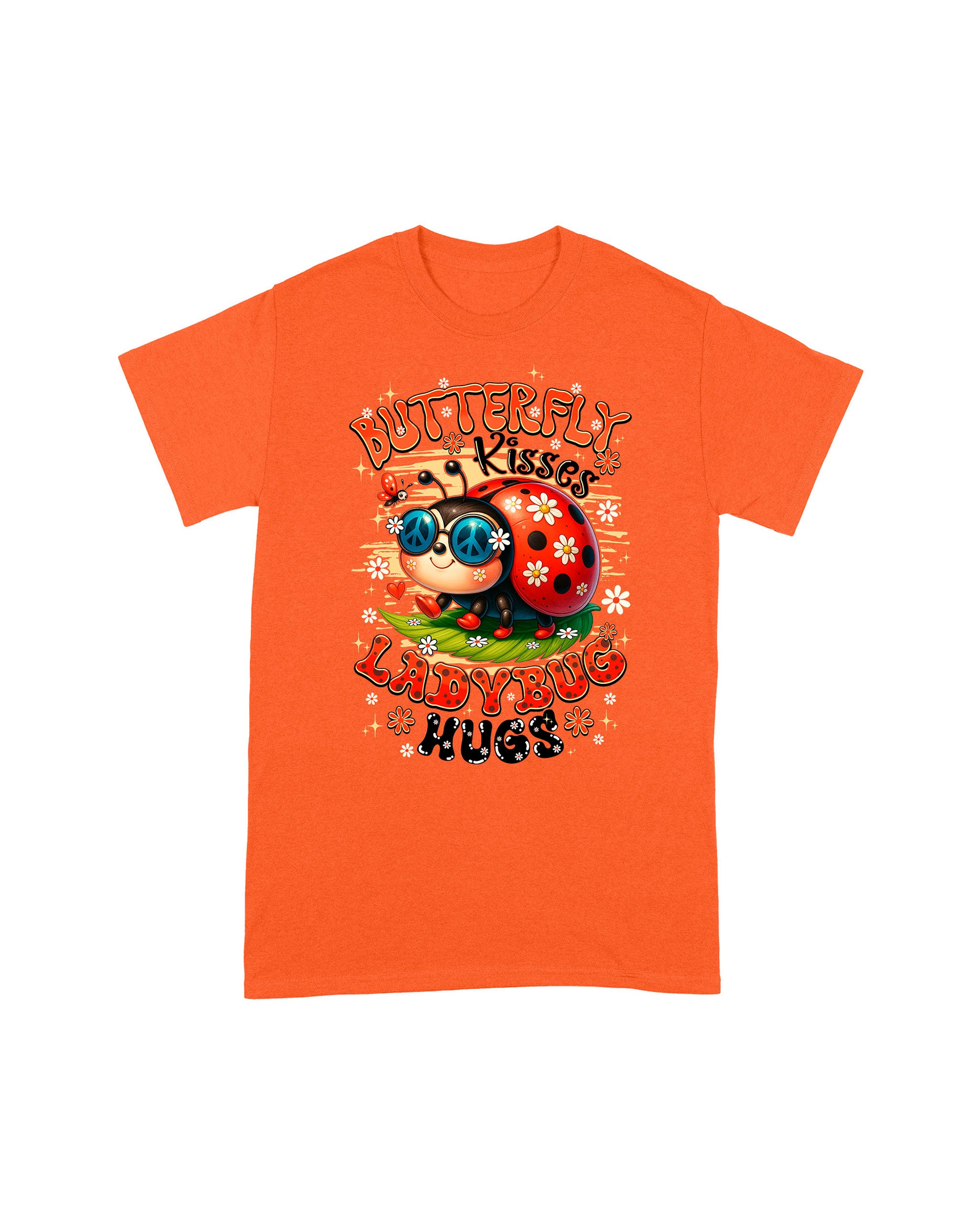 BUTTERFLY KISSES AND LADYBUG COTTON SHIRT - TYQY2306255
