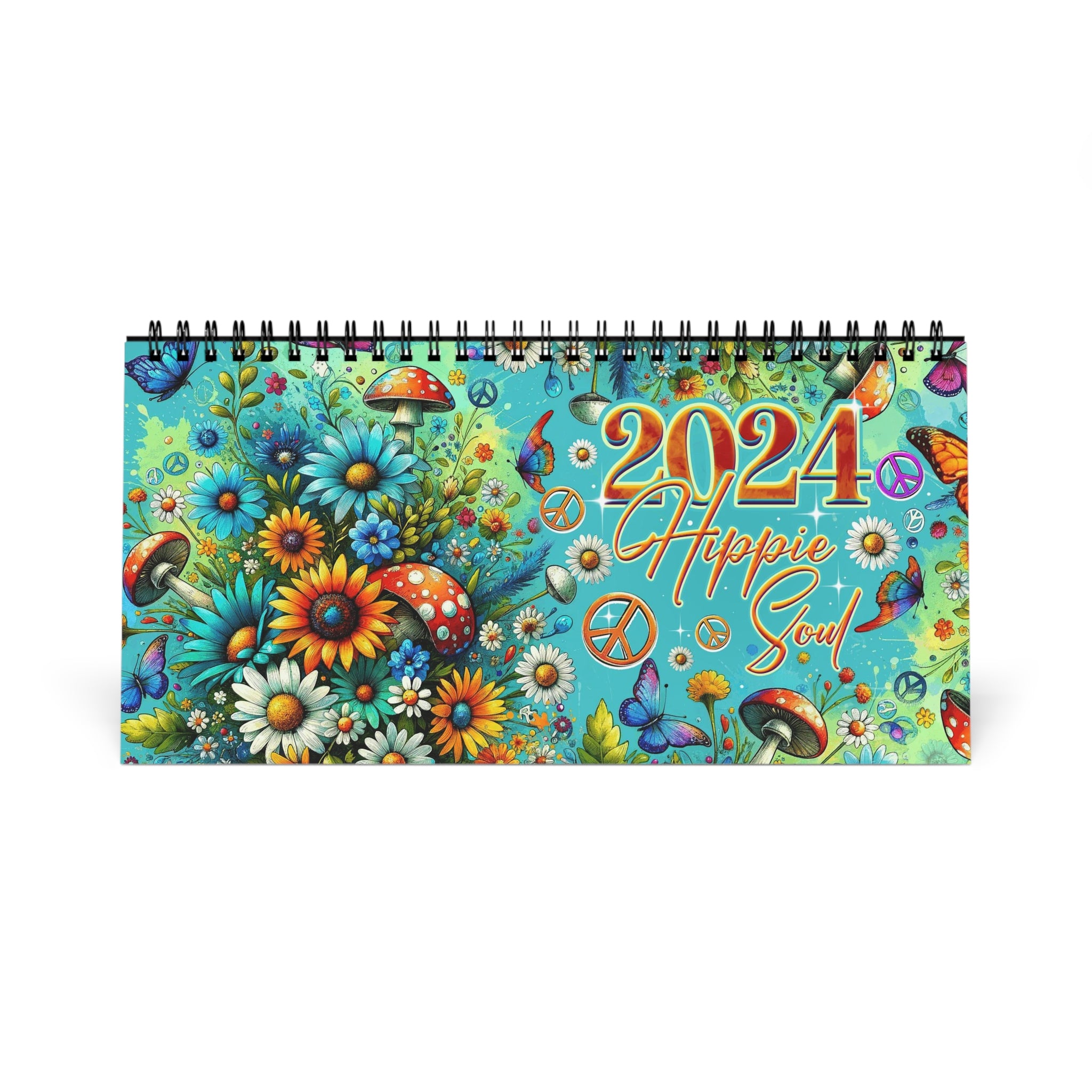 HIPPIE SOUL WILDFLOWERS 2024 DESK CALENDAR - TY2811233