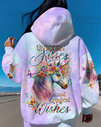 UNICORN KISSES MAGICAL WISHES ALL OVER PRINT - TLTW0210235