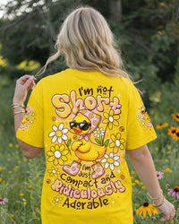 I'M NOT SHORT DUCK  ALL OVER PRINT - TLTW1107263