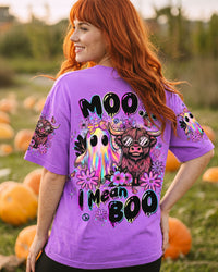 MOO I MEAN BOO HALLOWEEN ALL OVER PRINT - TLTW2007263