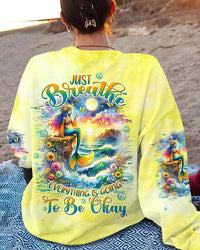 JUST BREATHE MERMAID ALL OVER PRINT - TLTW1611235