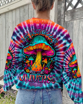 Blue Orange Tie Dye