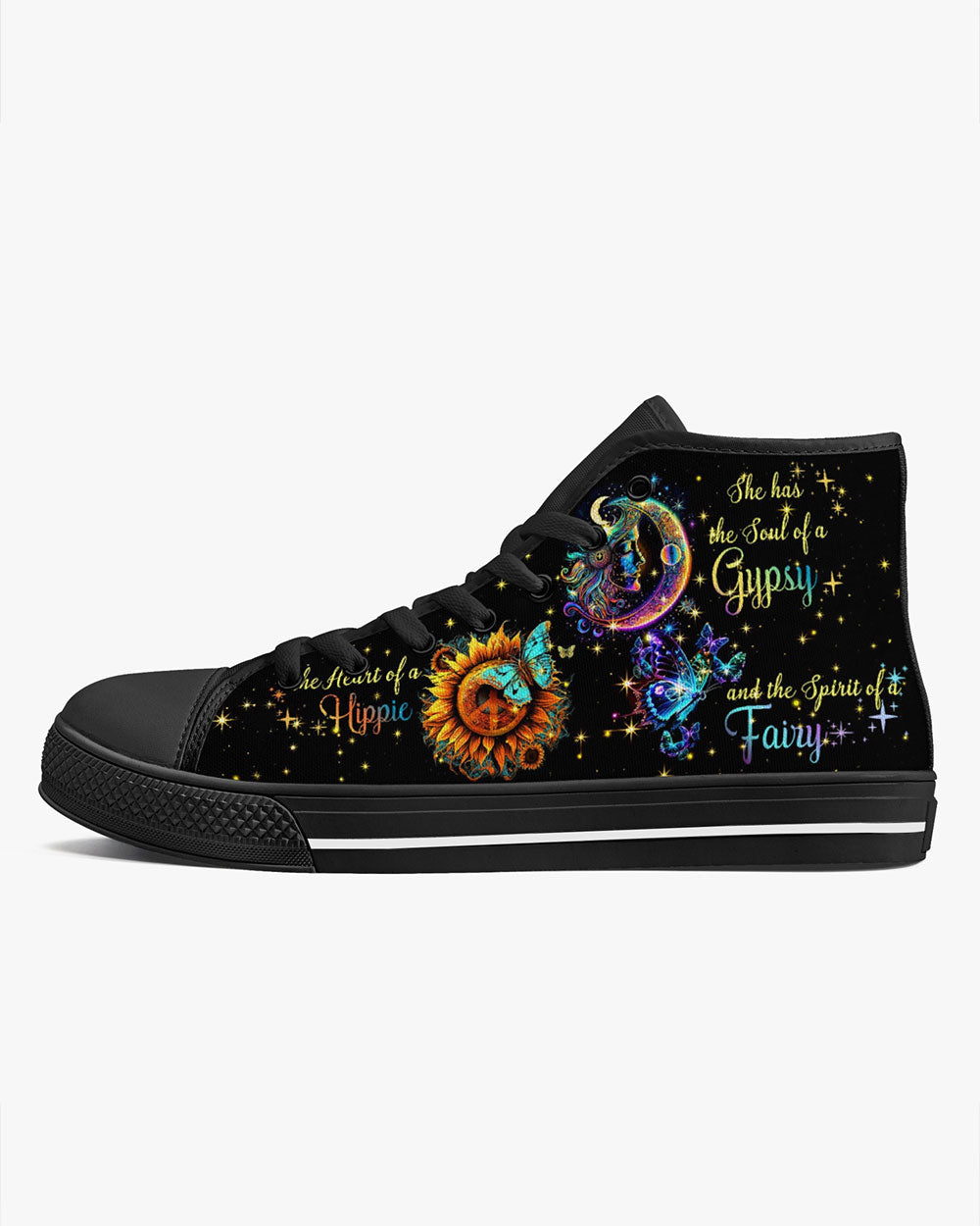 SPIRIT OF A FAIRY HIGH TOP CANVAS SHOES - TYTD2604236