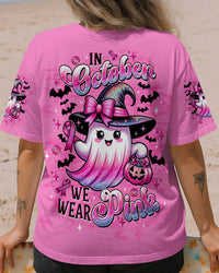 IN OCTOBER WE WEAR PINK BOO BREAST CANCER ALL OVER PRINT - TLTW0508253