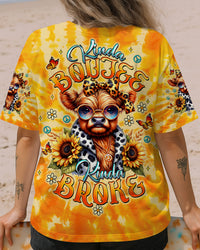 KINDA BOUJEE KINDA BROKE COW ALL OVER PRINT - TLTW1507253
