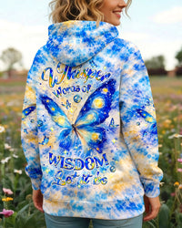 WHISPER WORDS OF WISDOM LET IT BE BUTTERFLY ALL OVER PRINT - YHLT2702262