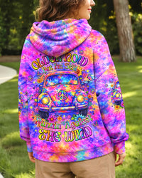RUNNING AGAINST THE WIND CAR TIE DYE ALL OVER PRINT - YHLT2302262