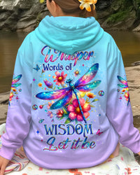 WHISPER WORDS OF WISDOM DRAGONFLY ALL OVER PRINT - YHLT0312253