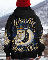 WITCHY AND WILD OWL HALLOWEEN ALL OVER PRINT  - TLNO2507251