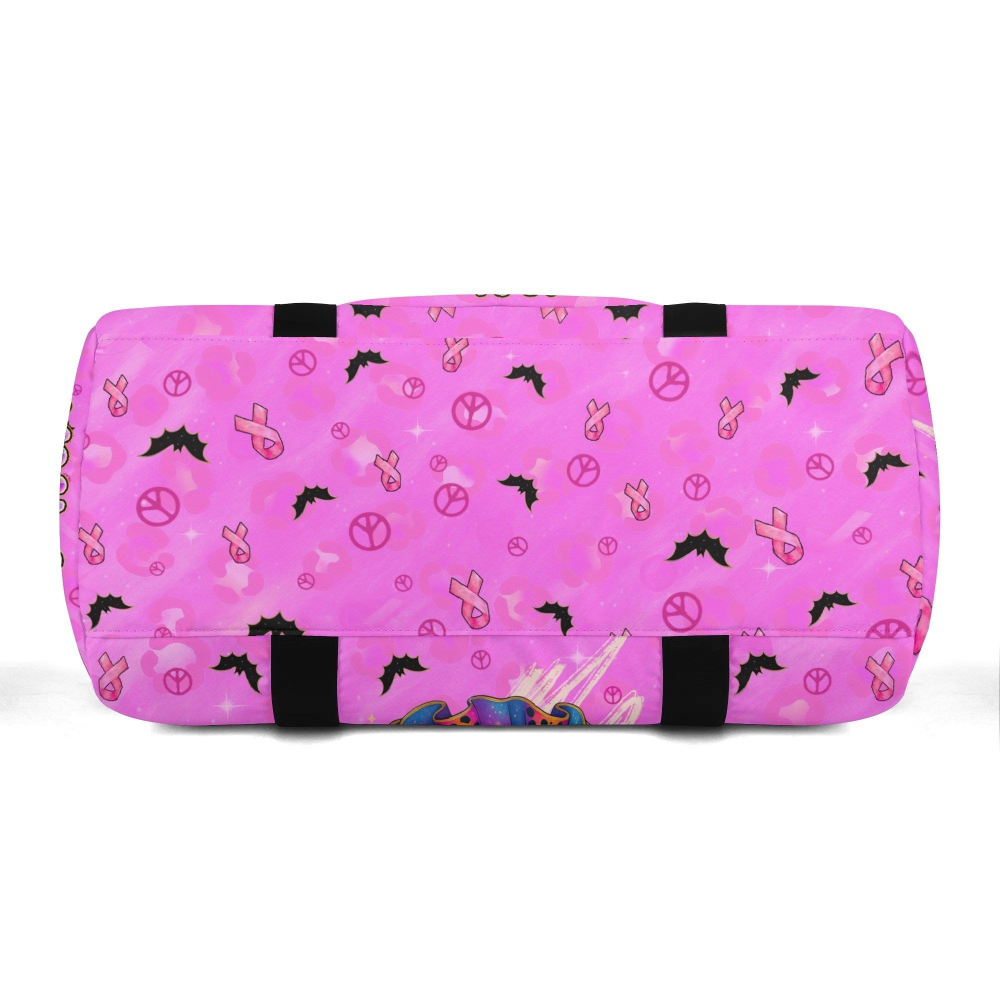 IN OCTOBER WE WEAR PINK BOO BREAST CANCER AWARENESS TRAVELLING BAG - TYTD1308251