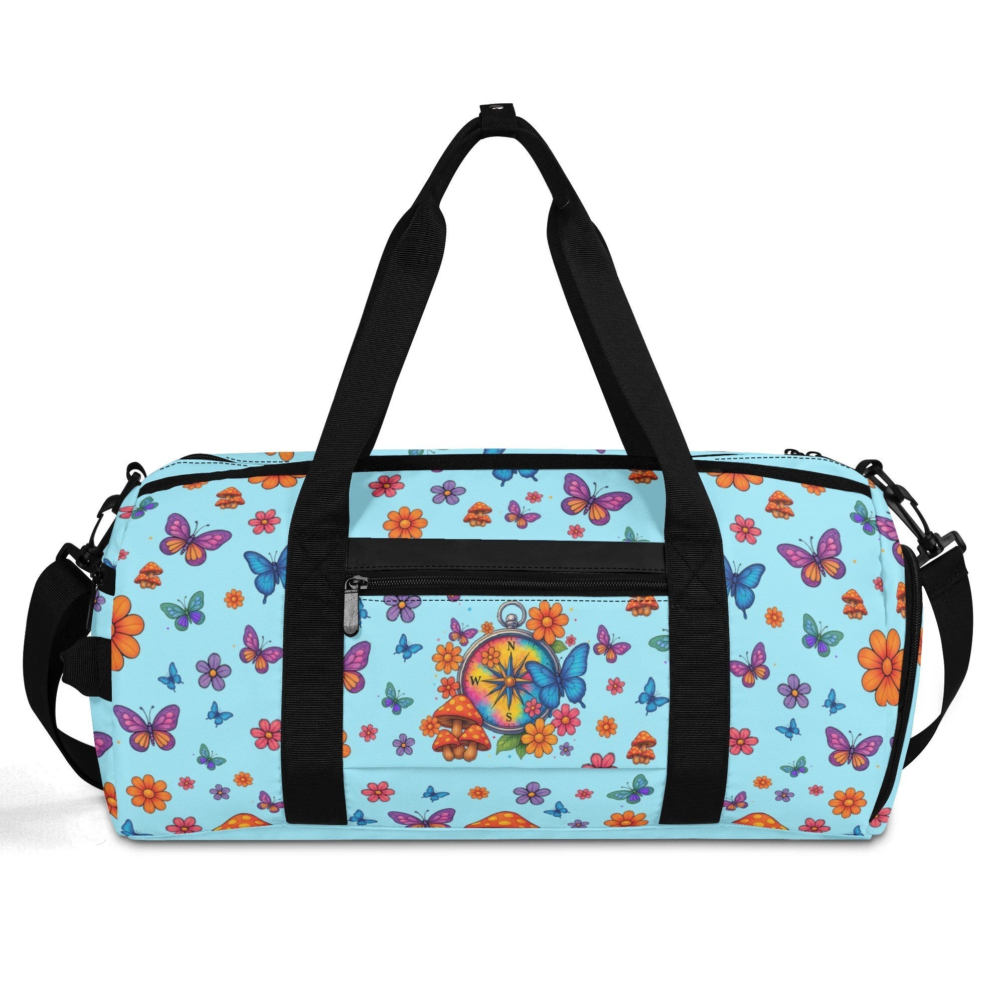 NOT ALL WHO WANDER ARE LOST COMPASS TRAVELLING BAG - TYTD2808254