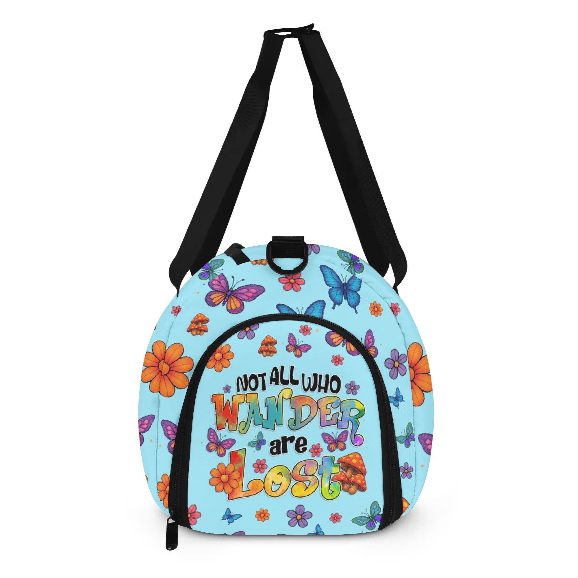 NOT ALL WHO WANDER ARE LOST COMPASS TRAVELLING BAG - TYTD2808254