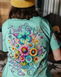 JUST BREATHE BUTTERFLY ALL OVER PRINT - TYTM0111234