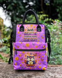 JUST BREATHE OWL TIE DYE BACKPACK - TLNZ1408251