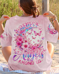 I BELIEVE THERE ARE ANGELS AMONG US ALL OVER PRINT - TLNO2405241