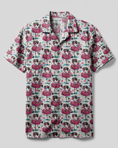 FLAMINGO PRETTY CAMP SHIRT - TYQY0304254
