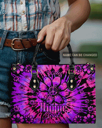 HIPPIE SOUL DAISY TIE DYE LEATHER HANDBAG - TLTW2503242