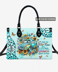 RUNNING AGAINST THE WIND TIE DYE LEOPARD LEATHER HANDBAG - TLTW2603232