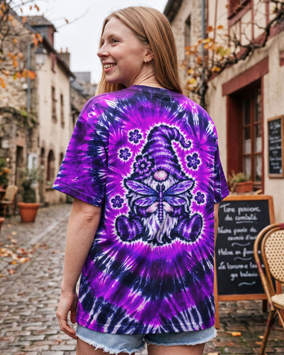 GNOME DRAGONFLY PURPLE BURST ALL OVER PRINT - TLNO1109264