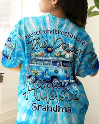HIPPIE GRANDMA TIE DYE ALL OVER PRINT - TYTM2208231
