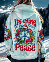 IMAGINE ALL THE PEOPLE LIVING LIFE IN PEACE CHRISTMAS ALL OVER PRINT - TYTM1010243