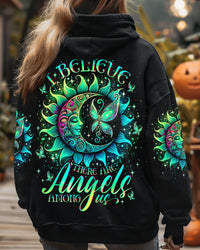 I BELIEVE THERE ARE ANGELS AMONG US SUN MOON ALL OVER PRINT - TLNO0910244