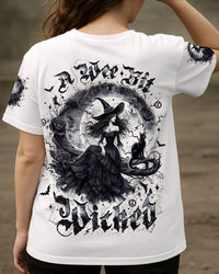 A WEE BIT WICKED HALLOWEEN ALL OVER PRINT - YHLT1206252