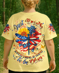 JUST BREATHE DRAGONFLY ALL OVER PRINT - YHHG2105253