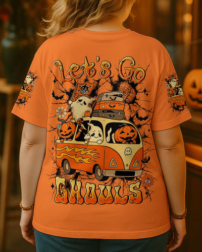 LET'S GO GHOULS BOO HALLOWEEN ALL OVER PRINT - YHLN0708253