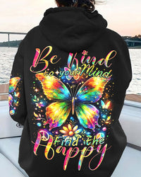 BE KIND TO YOUR MIND BUTTERFLY ALL OVER PRINT - TYTM2901242