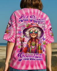 OLD HIPPIES PINK TIE DYE ALL OVER PRINT - TYTM2805251