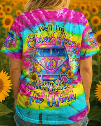 RUNNING AGAINST THE WIND TIE DYE ALL PVER PRINT - TYQY3006252