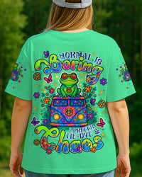 I PREFER TIE DYE AND CHAOS BUS FROG ALL OVER PRINT - TLNT0307253