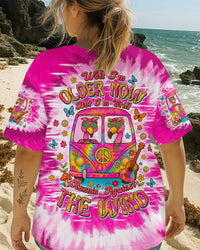 RUNNING AGAINST THE WIND FLAMINGO BUS TIE DYE  ALL OVER PRINT - TLTW1205251