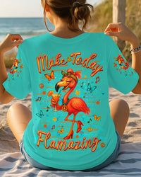 MAKE TODAY FLAMAZING FLAMINGO ALL OVER PRINT - YHLT0605252