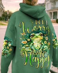 DON'T WORRY BE HAPPY FROG ALL OVER PRINT - TYTM2602243