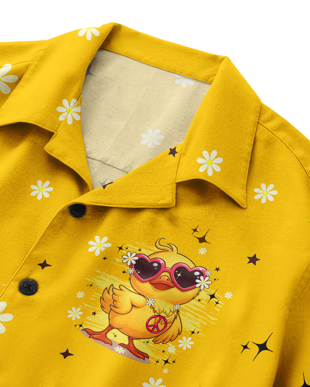 I'M NOT SHORT DUCK HIPPIE HAWAIIAN SHIRT - TYPQ0907251